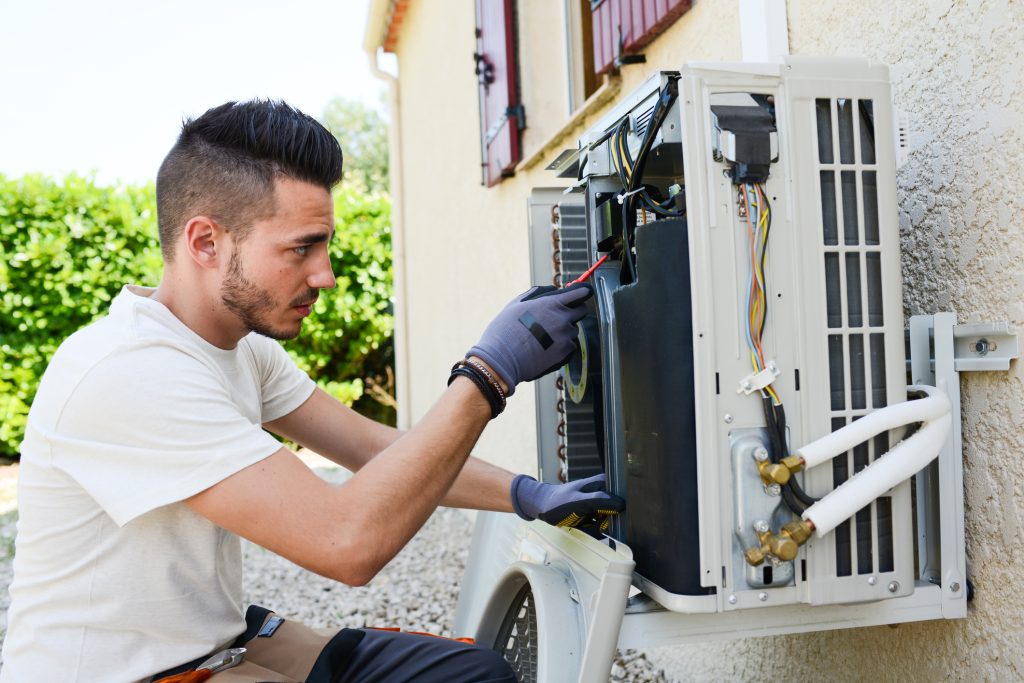 installer testing ac unit